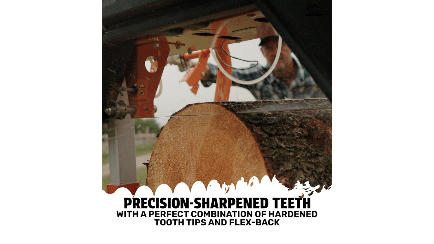 Blue Flex High Performance Bandsaw Sawmill Blades