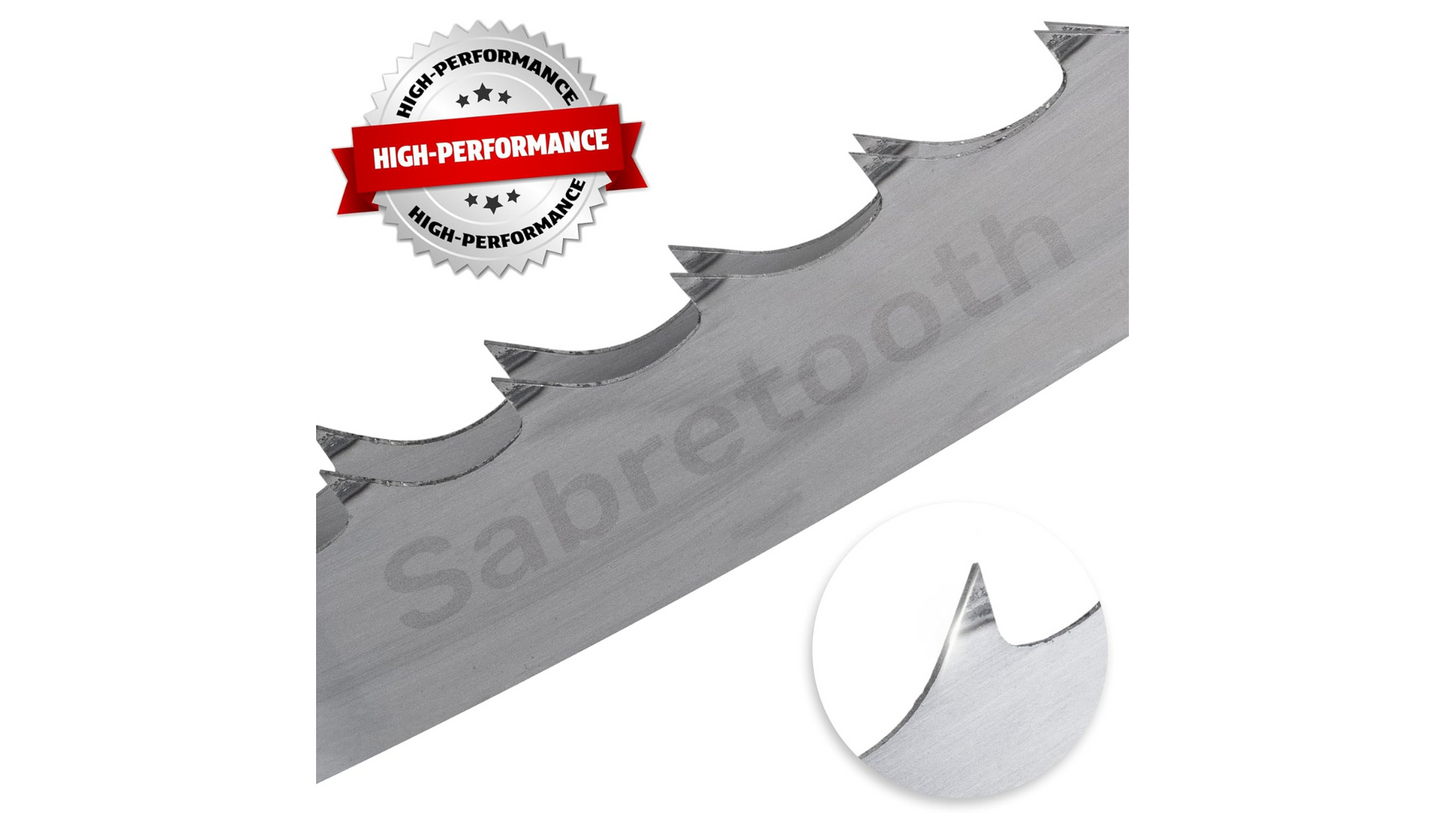 Deep Gullet Wide Cut Bandsaw Sawmill Blades