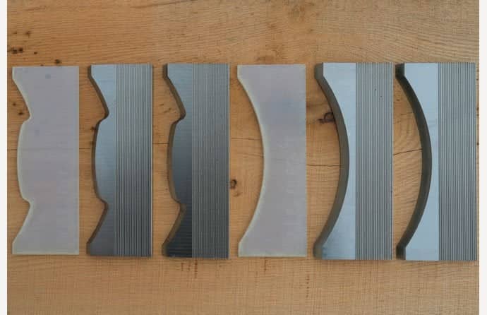 Ensemble de profil de couteau - 6 "Swedish Cope (couteaux - 2 paires)