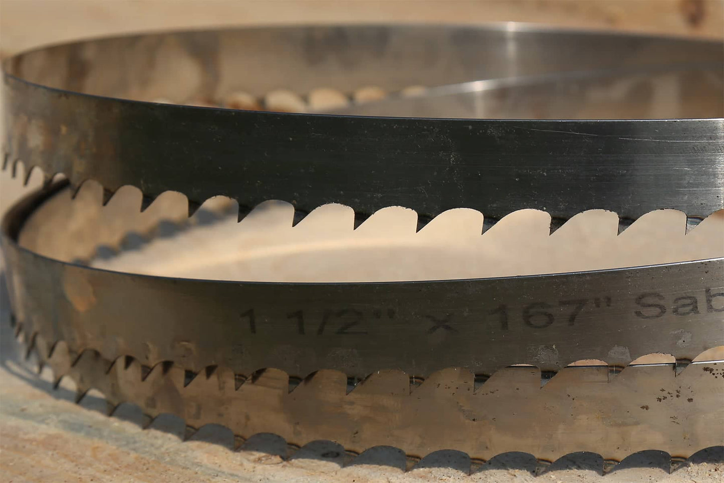 Deep Gullet Wide Cut Bandsaw Sawmill Blades