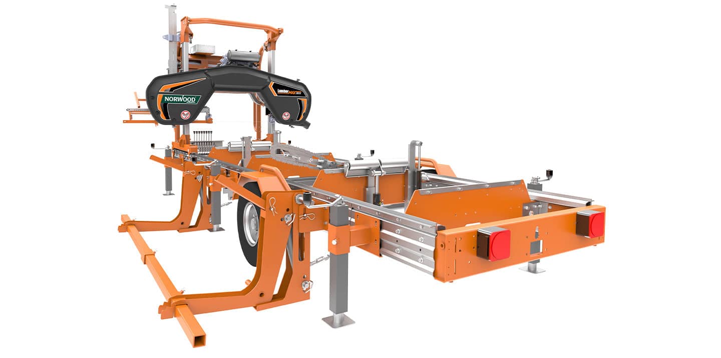 Lumbermax Hd38 Portable Sawmill