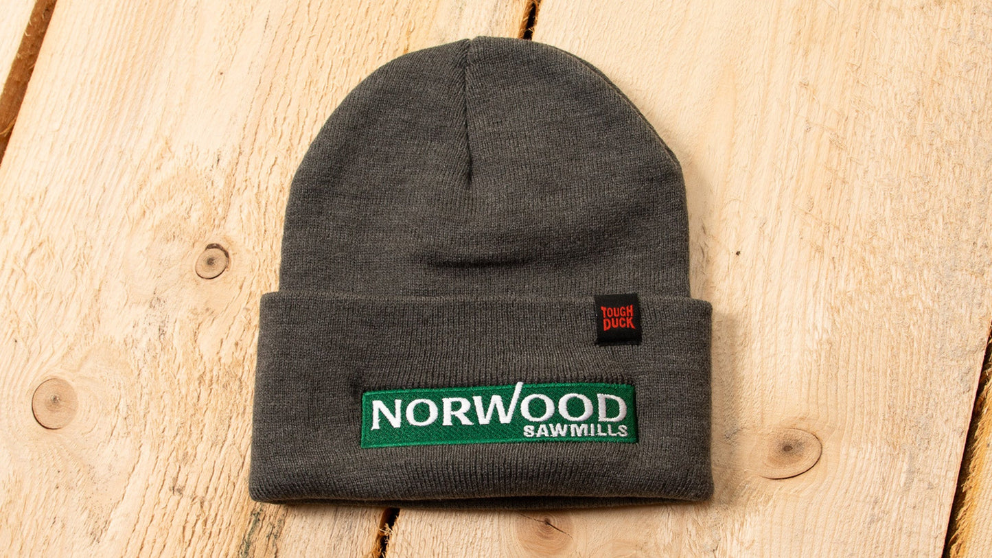 Norwood Beanie Watch Cap by Tough Duck, Charcoal - 1 size