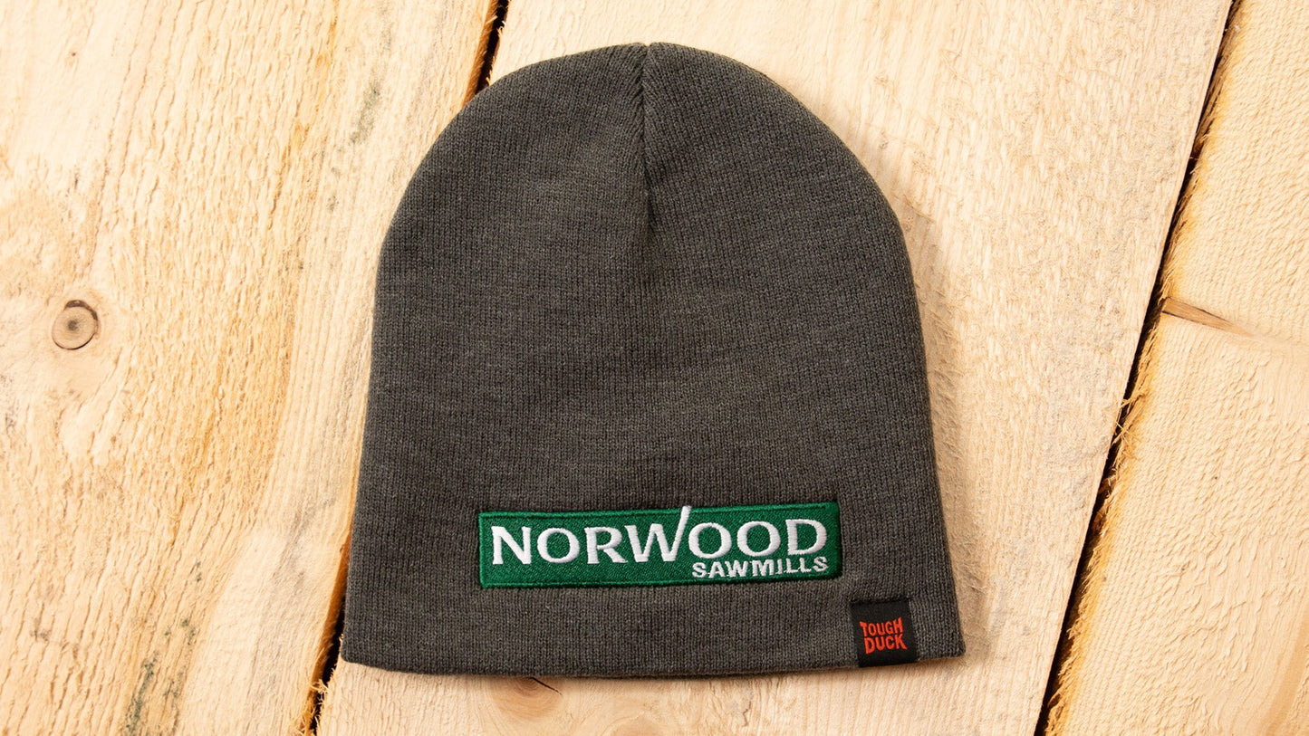 Norwood Knit Beanie by Tough Duck, Charcoal - 1 size