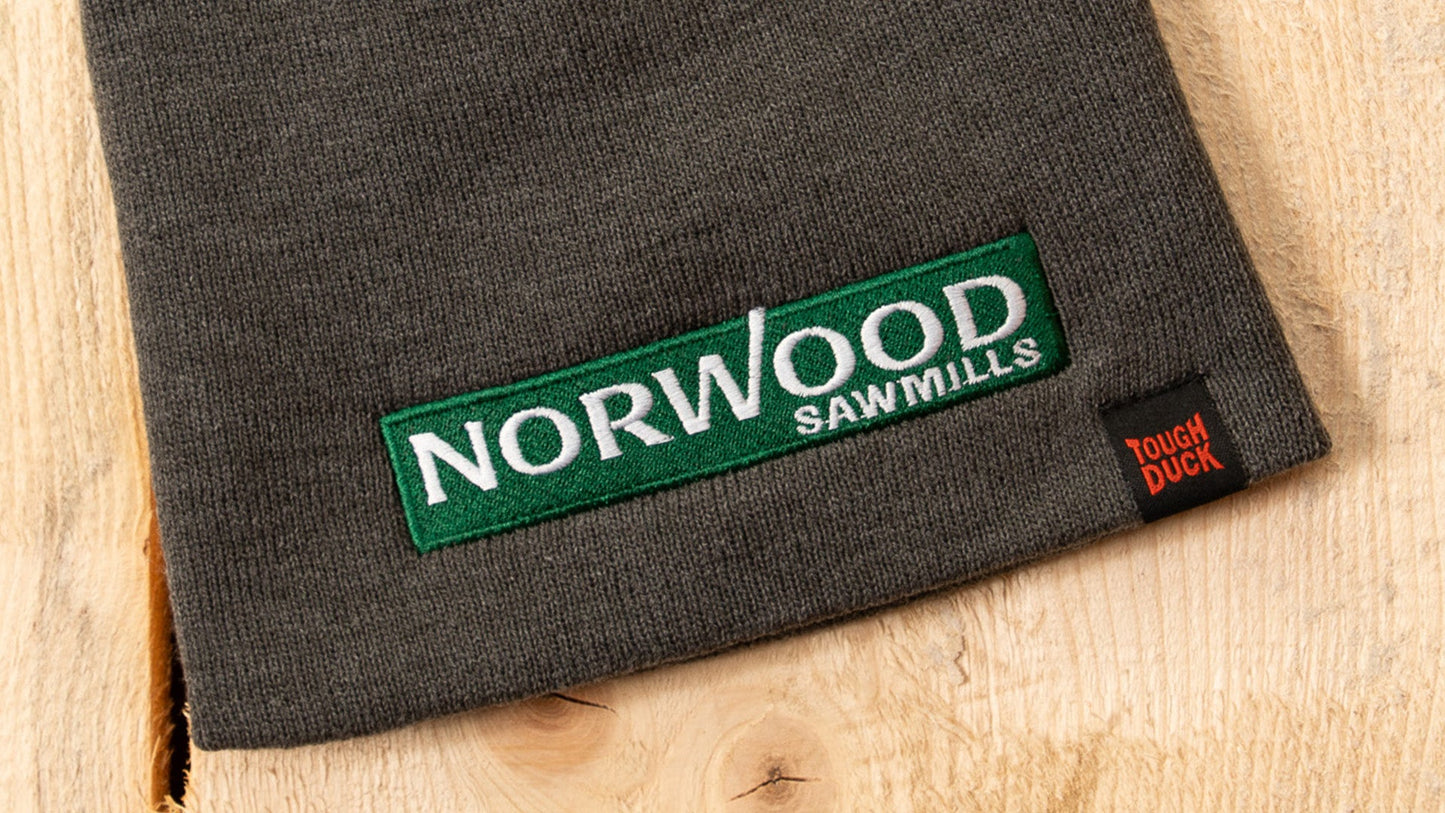 Norwood Knit Beanie by Tough Duck, Charcoal - 1 size