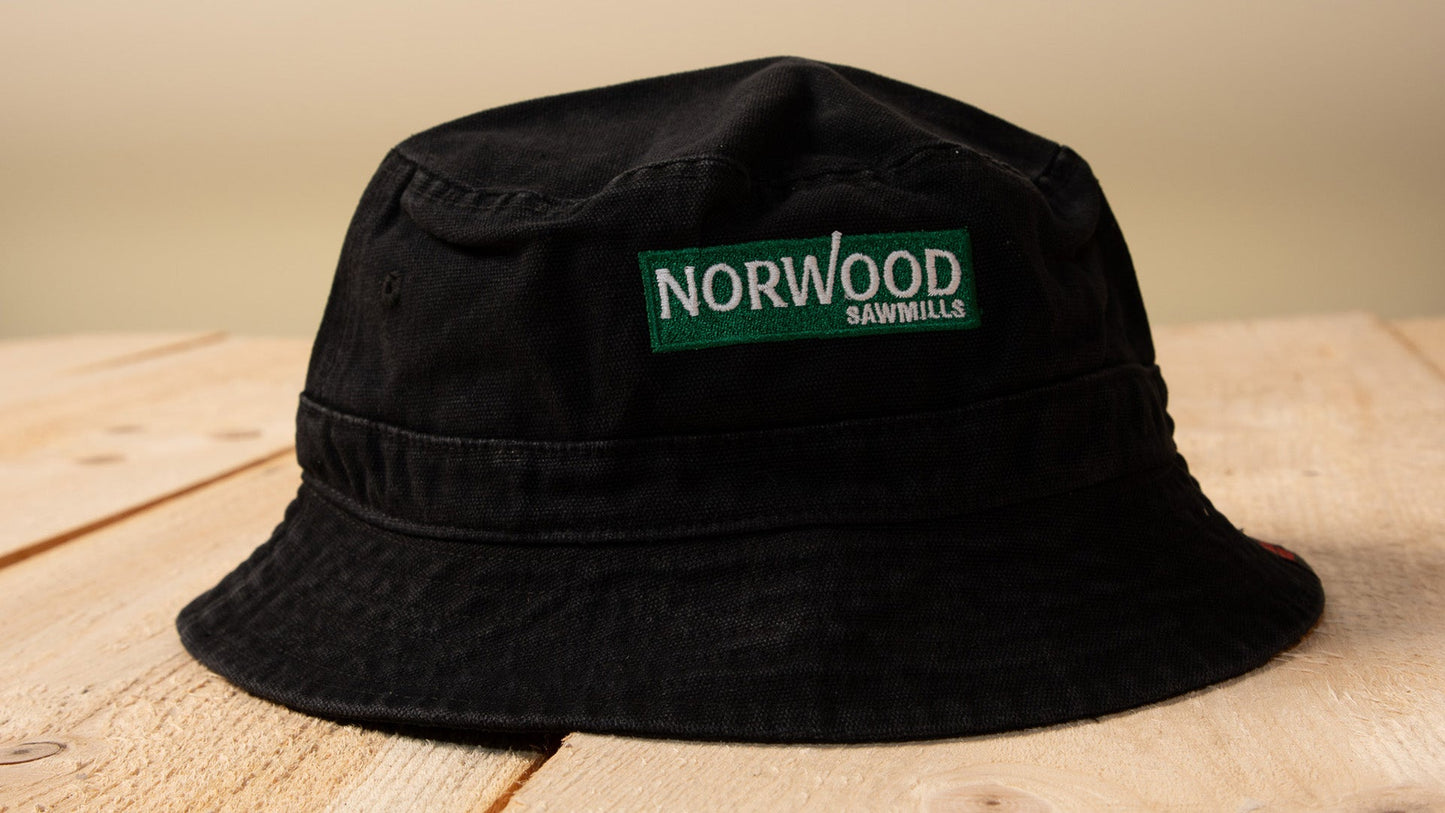 Norwood Bucket Hat by Tough Duck, Black