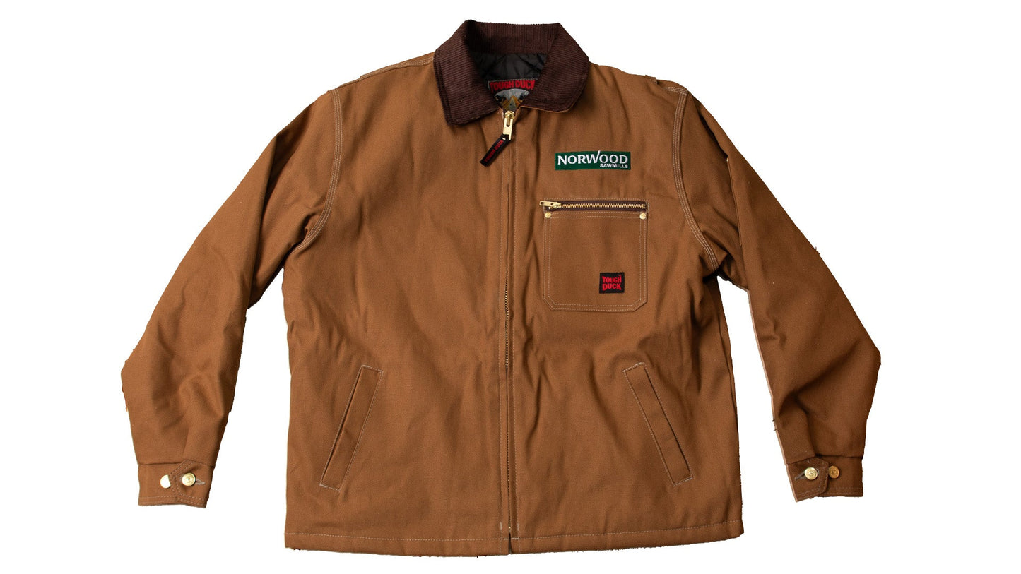 Norwood Duck Chore Jacket by Tough Duck, Brown