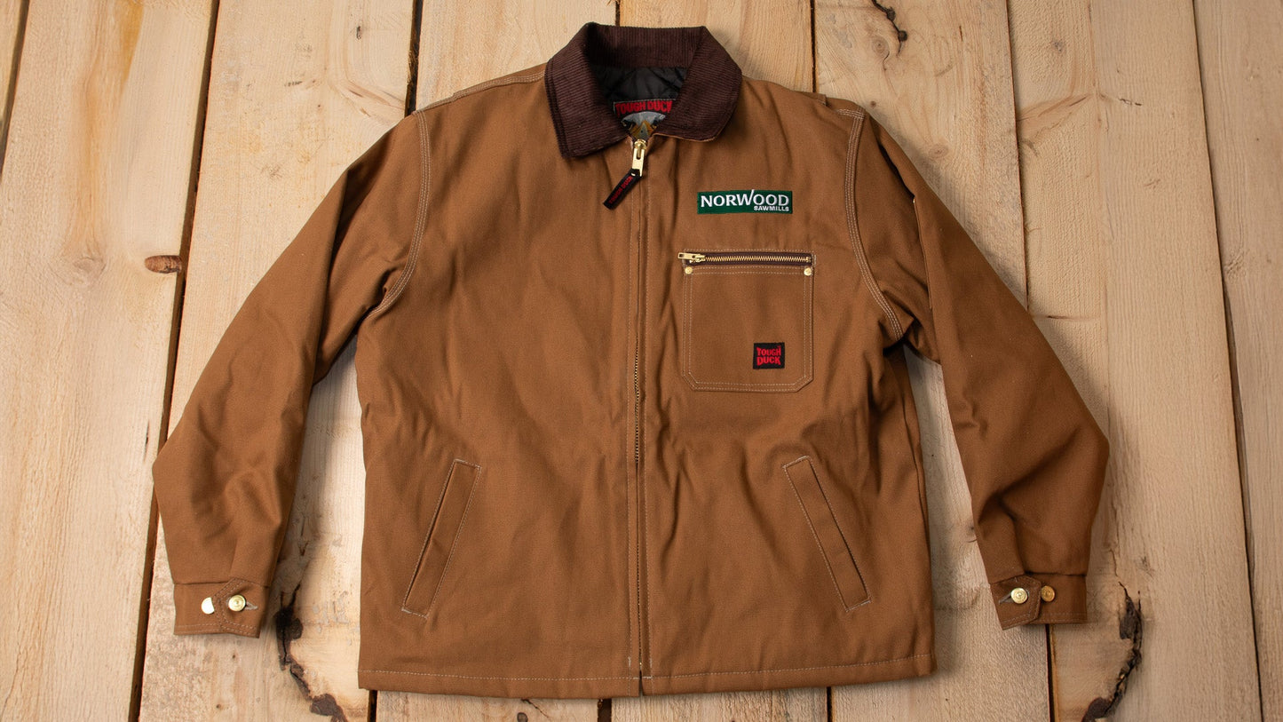 Norwood Duck Chore Jacket by Tough Duck, Brown