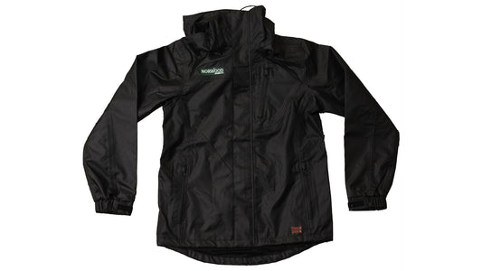 Norwood Rain Jacket by Tough Duck, Black