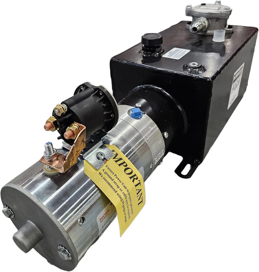 Hydraulic pump - 12 volt pump assembly