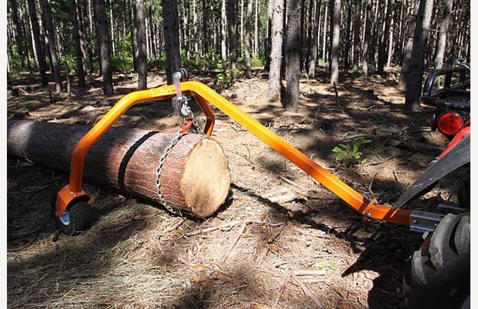 SkidMate MK2 Log Skidding Arch for ATVs